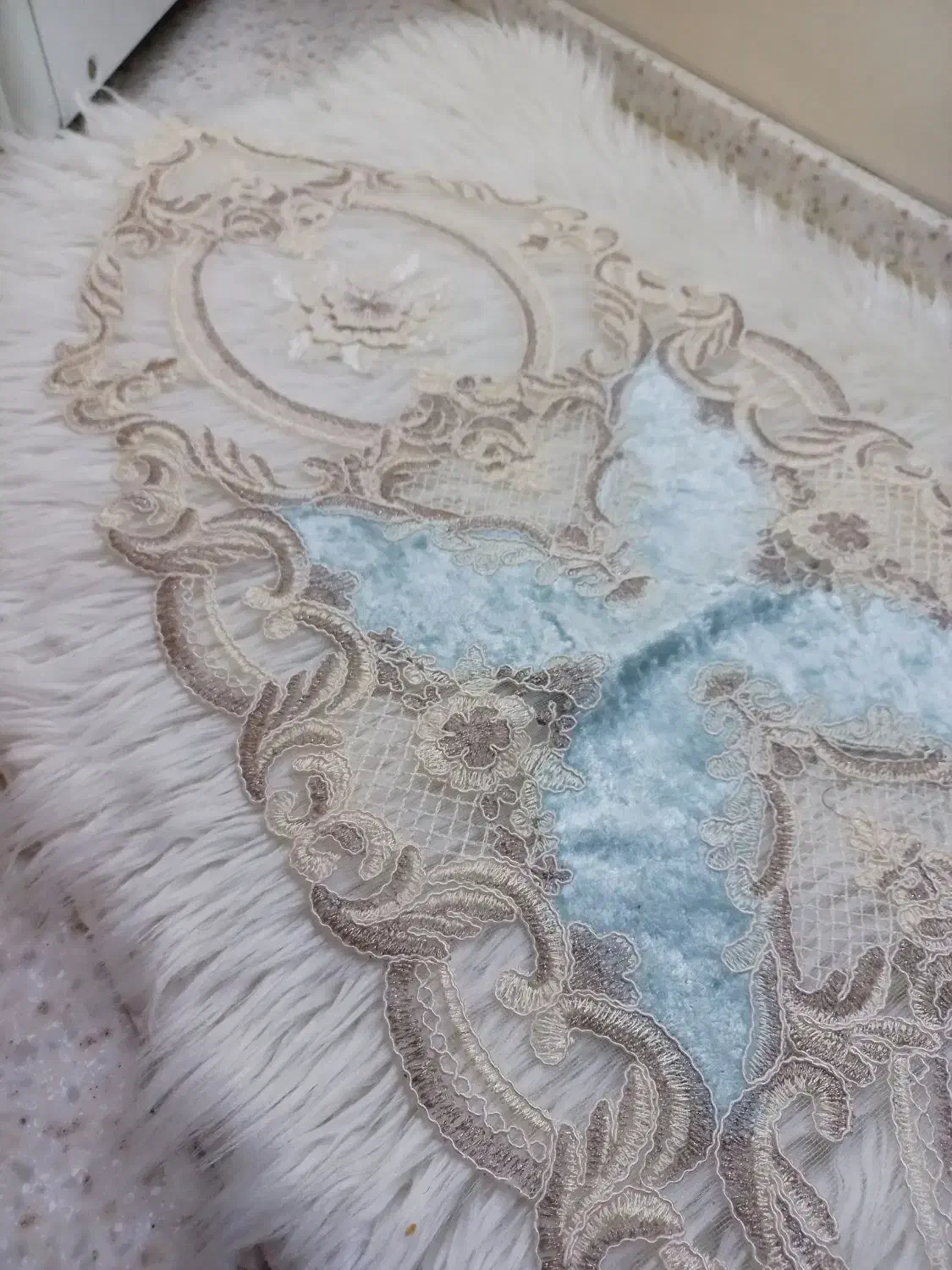 سه تیکه رو میزی|پرده، رانر، رومیزی|مشهد, فلسطین|دیوار