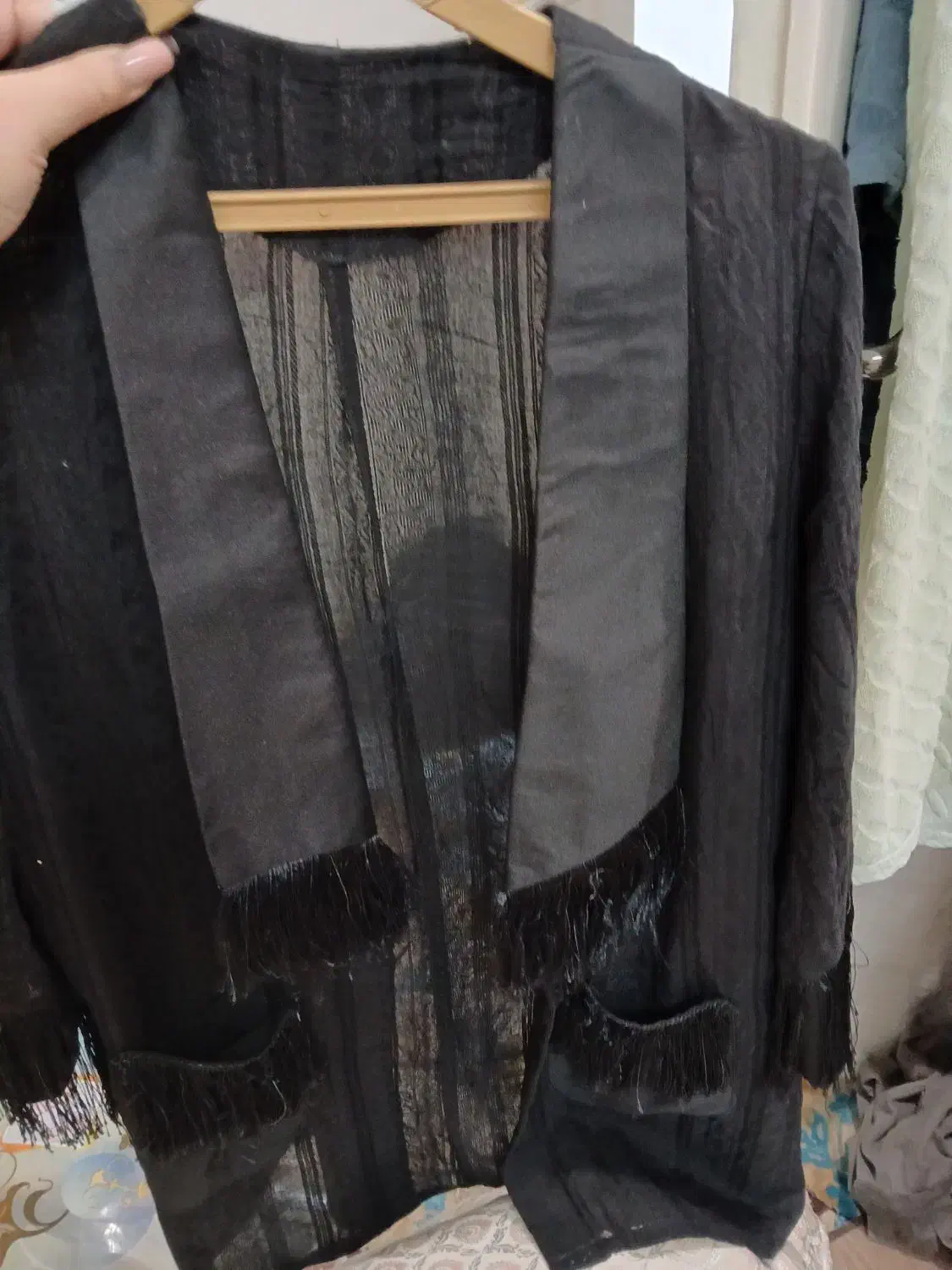 مانتوهریرریش دارنواستفاده نشده مناسب تاسایز۴۴|لباس|باقرشهر, |دیوار