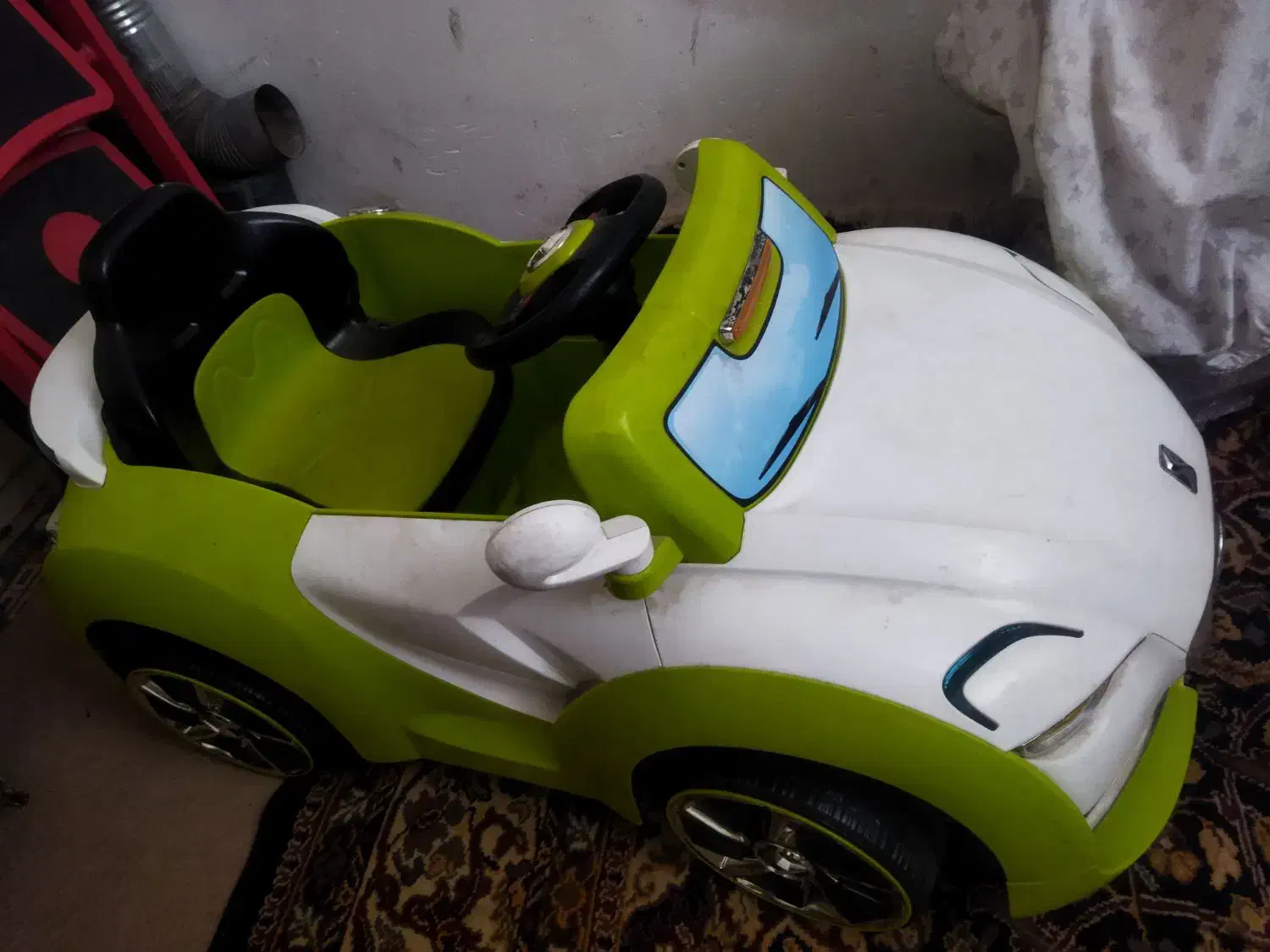 ماشین شارژی تمیزدرحدنوچراغ هاش سالمه ،،|اسباببازی بچه|بجنورد, |دیوار