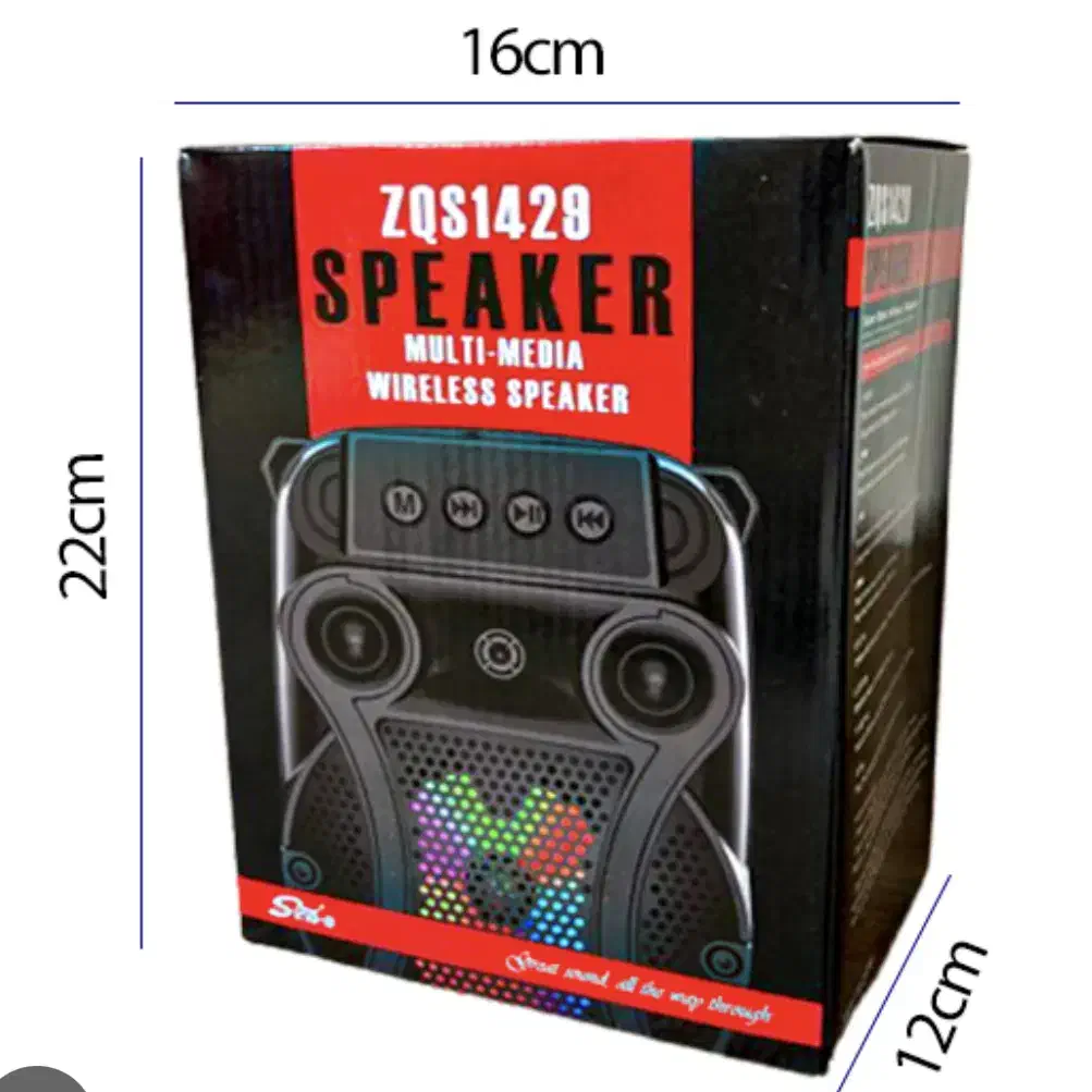اسپیکر بلوتوثی zqs1428|پخش‌کننده همراه|شیراز, زند|دیوار