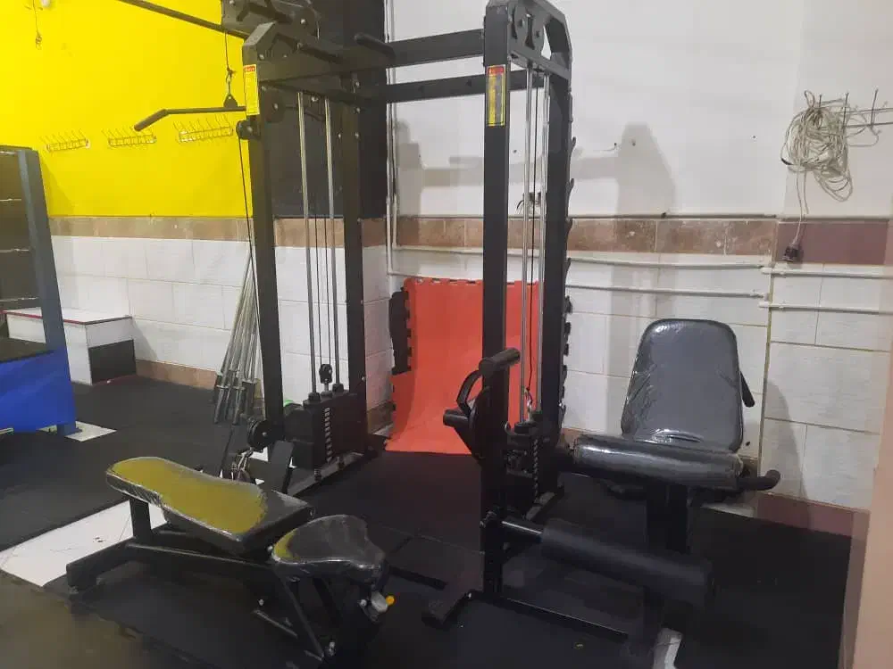 دستگاه همه کاره بدنسازی سالم و در حد نو|تجهیزات ورزشی|شهریار, کهنز|دیوار