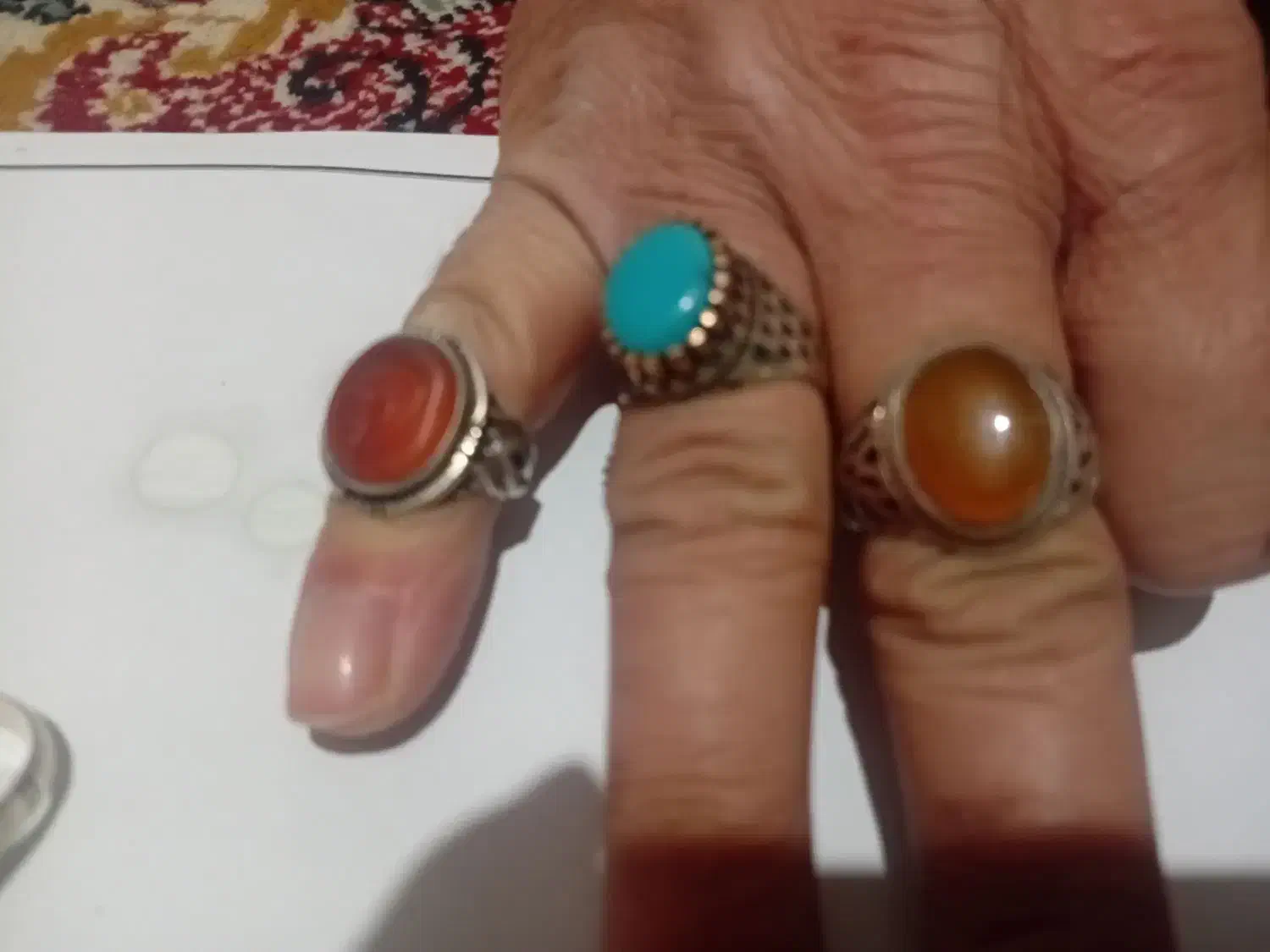 فروش چند عدد انگشتر خاص و بکر|جواهرات|سبزوار, قلعهنو دهزار|دیوار