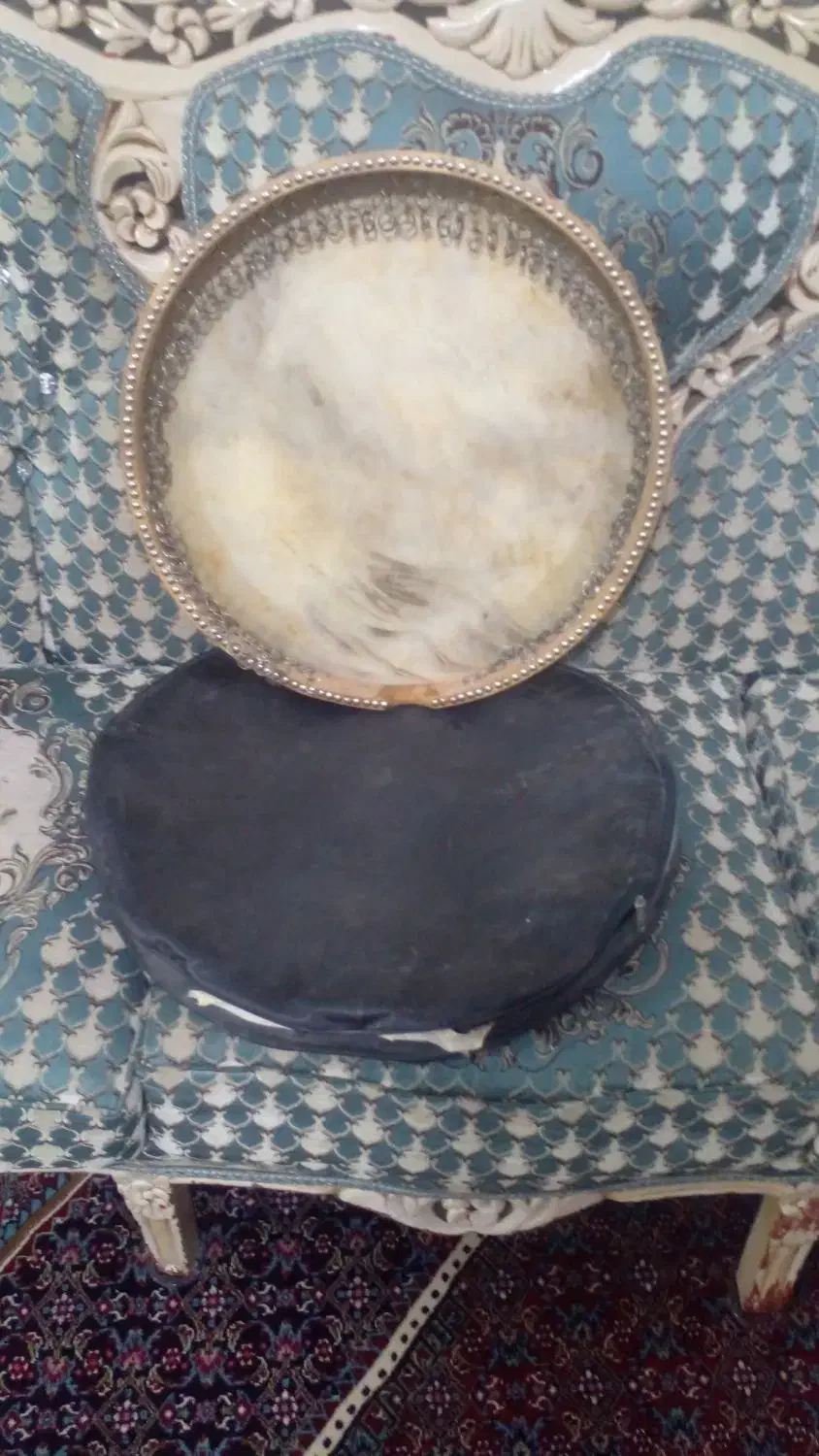 دف باپوست کامل|سازهای سنتی|کرمانشاه, |دیوار