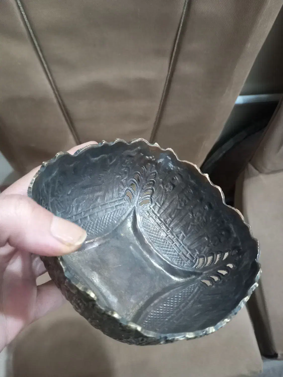 دوعدد ظرف قدیمی|کلکسیون اشیاء عتیقه|کرمانشاه, |دیوار