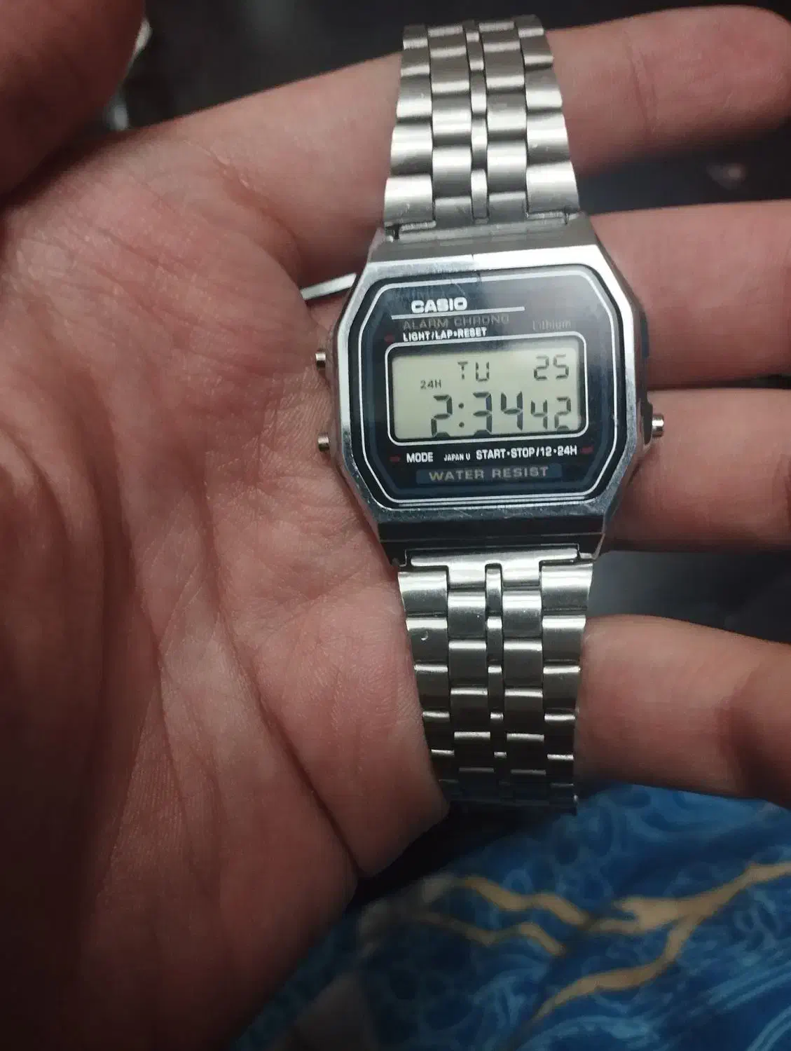 یک عدد ساعت کاسیو اصل در حد نو|ساعت|زنجان, |دیوار