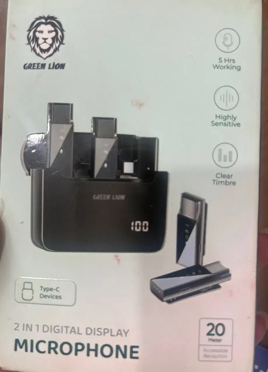 میکروفن Green lion|صوتی و تصویری|قائم‌شهر, |دیوار