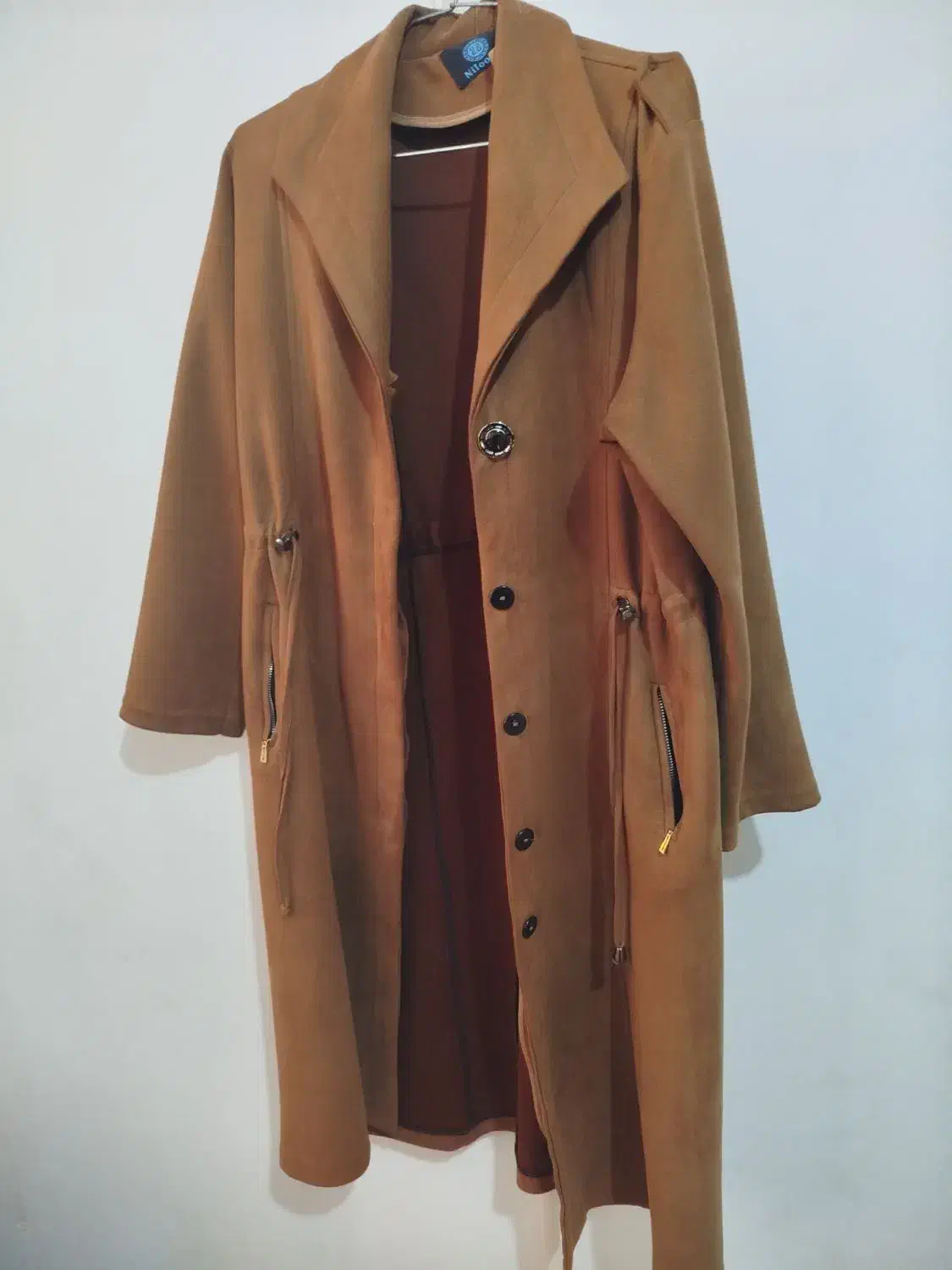 پالتو قهوهای رنگ سایز ۴۶|لباس|دورود, |دیوار