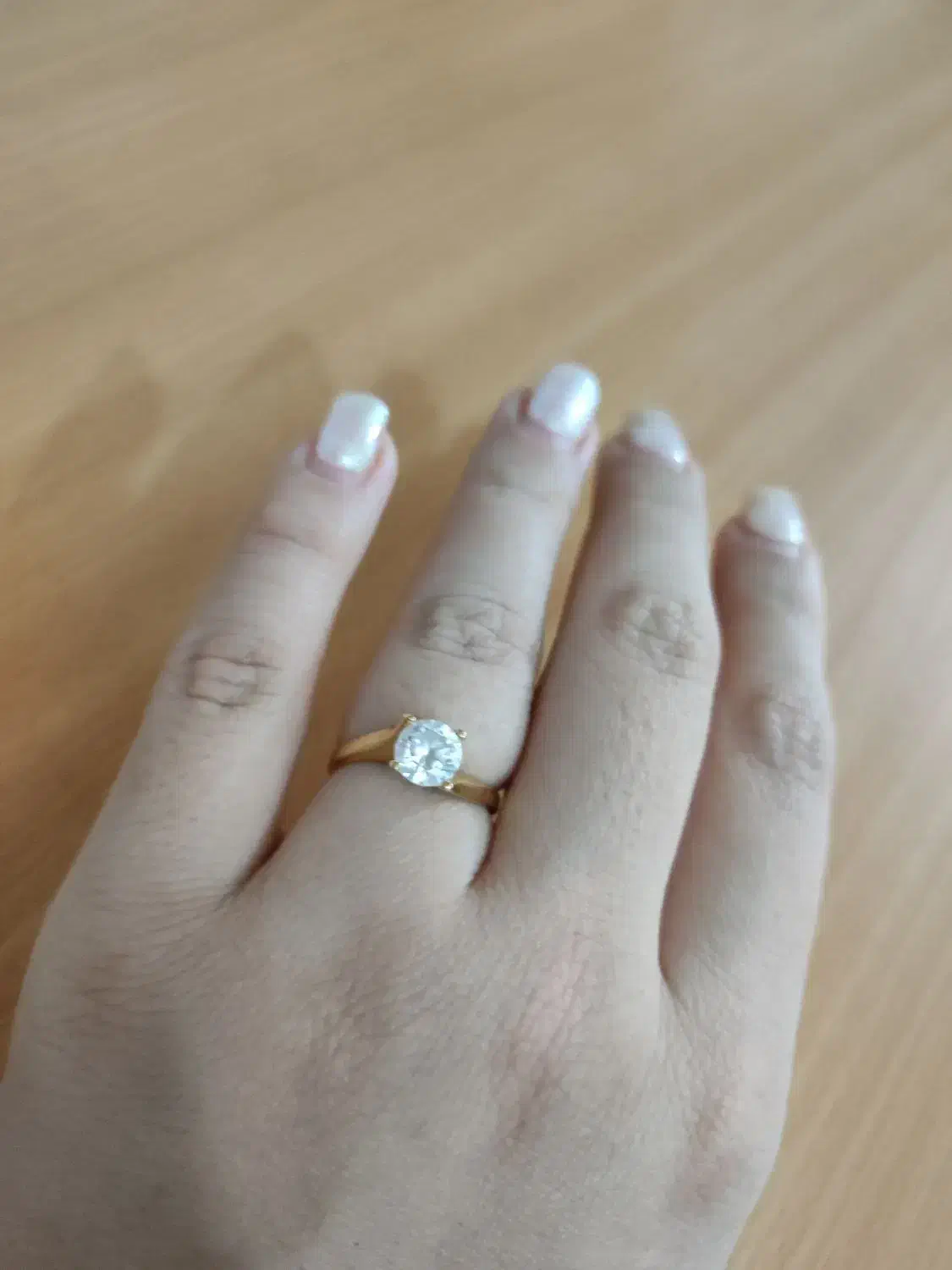 حلقه مناسب نامزدی بسیار شیک|جواهرات|خرمآباد, |دیوار