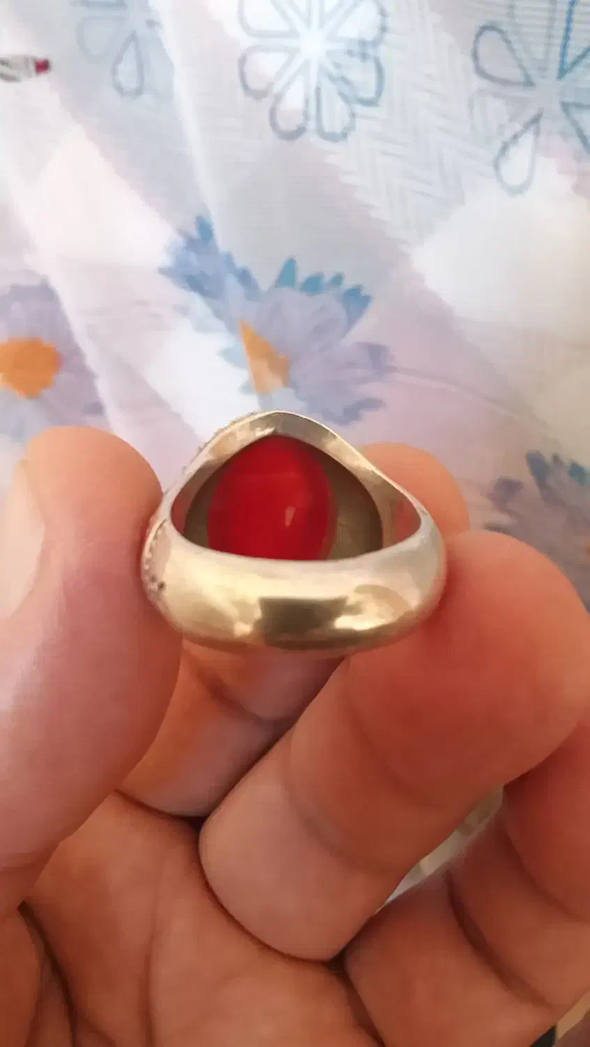 انگشتر عقیق دست ساز|جواهرات|خرم‌آباد, |دیوار