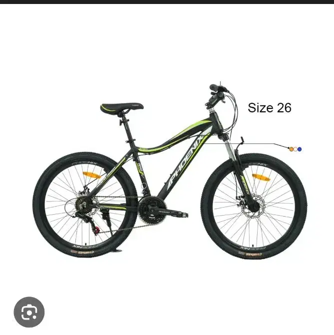 دوچرخه فونیکس سایز ۲۶ دیسکی|دوچرخه، اسکیت، اسکوتر|گرگان, |دیوار