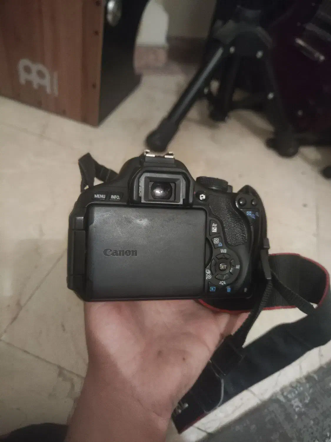 دوربین کنون 600d|دوربین عکاسی و فیلم‌برداری|تهران, قبا|دیوار