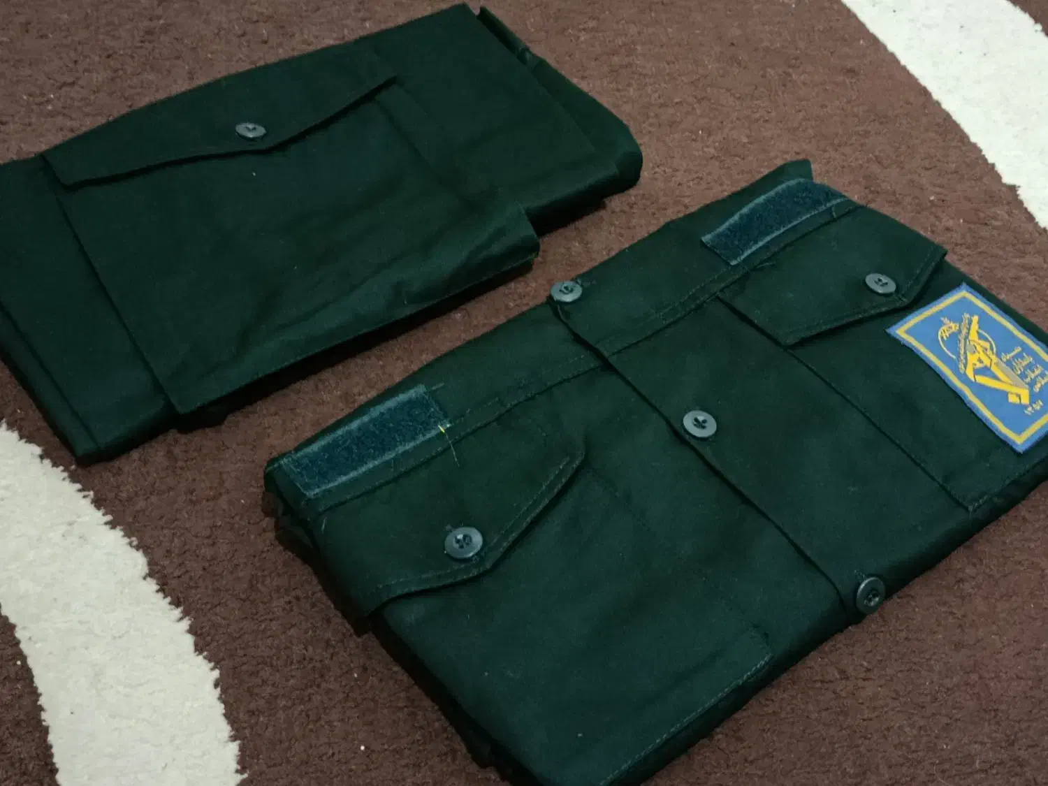 لباس سبز نظامی سپاه|لباس|کرج, خرمدشت|دیوار