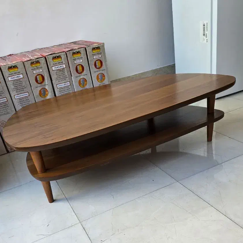 میز وسط مبل به همراه دو عدد عسلی تمام چوب شرکتی|مبلمان خانگی و میز عسلی|مشکین‌دشت, |دیوار