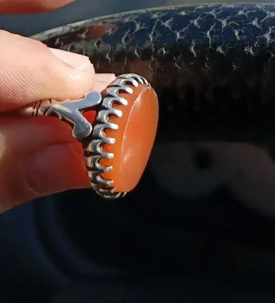 انگشتر عقیق کهنه یمن|جواهرات|کرمانشاه, |دیوار