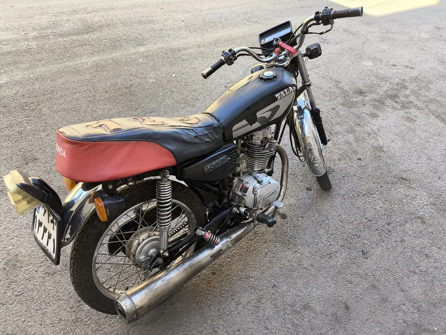 موتور سیکلت هوندا ۱۲۵ مدل ۱۳۹۲|موتورسیکلت|یزد, |دیوار