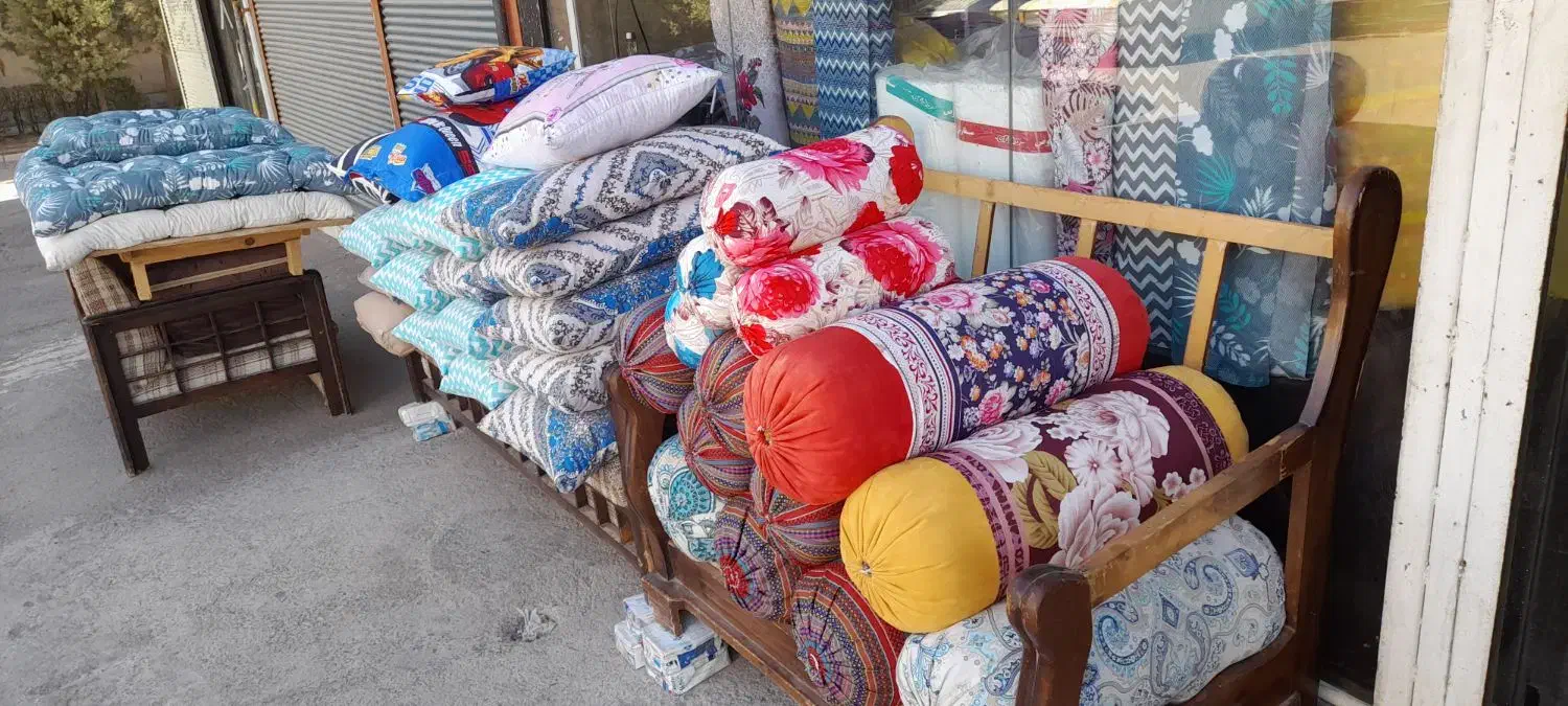 تشک دوزی و دوخت بالش و کوسن|رختخواب، بالش، پتو|محمدیه-قزوین, |دیوار