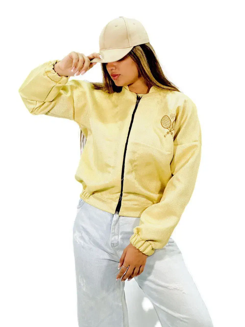 بامبر جکت گلدوزی تنیسی تک و عمده|لباس|کرج, گلشهر|دیوار