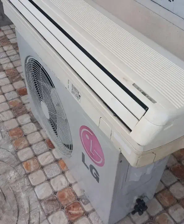 کولر اسپیلت الجی ۲۴ هزار کره ای سالم با ضمانت|کولر گازی و فنکوئل|رشت, معلم|دیوار