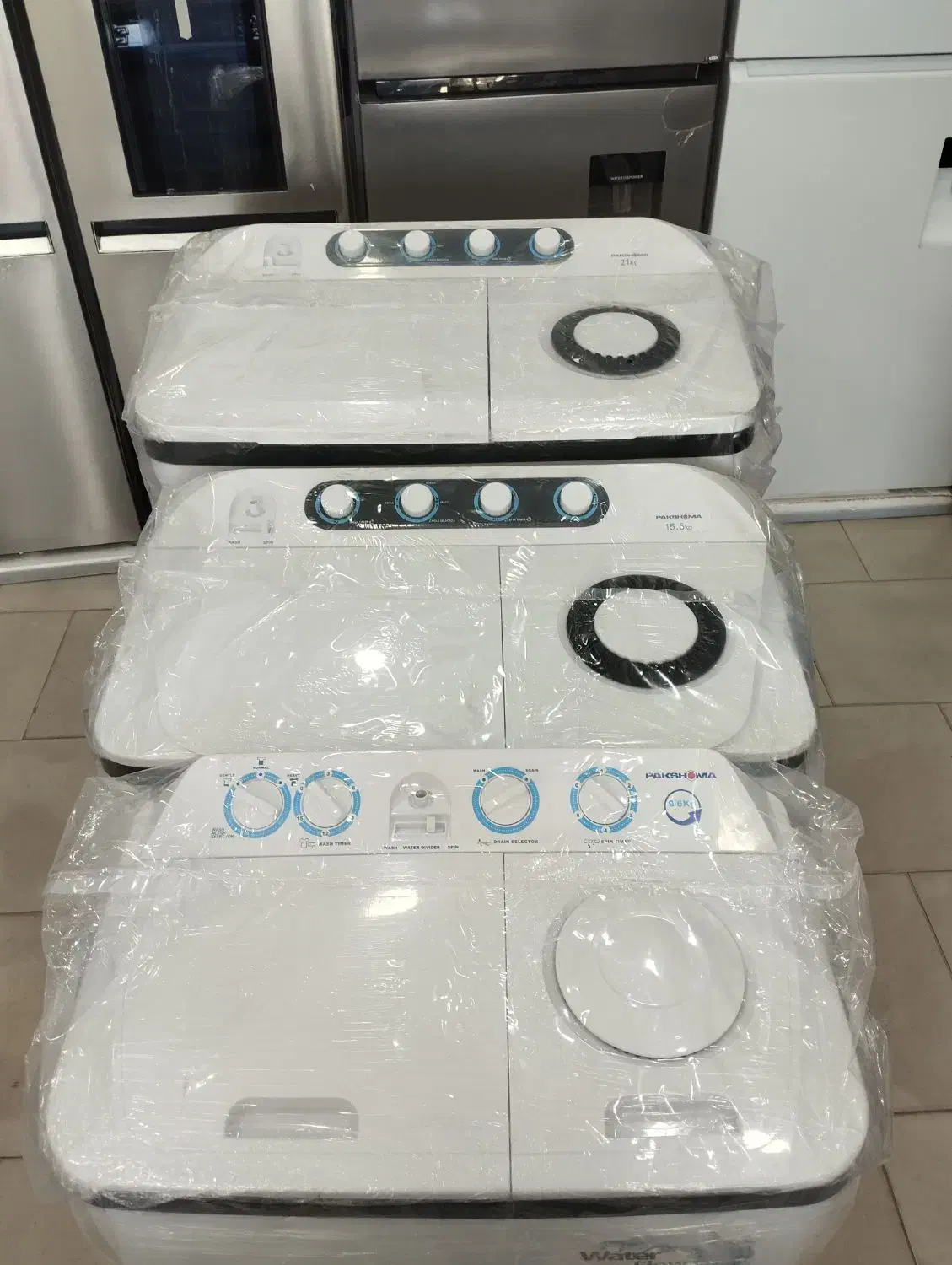 ماشین لباسشویی 2قلو پاکشوما فروشگاه مسعود|ماشین لباسشویی و خشک‌کن لباس|زاهدان, |دیوار