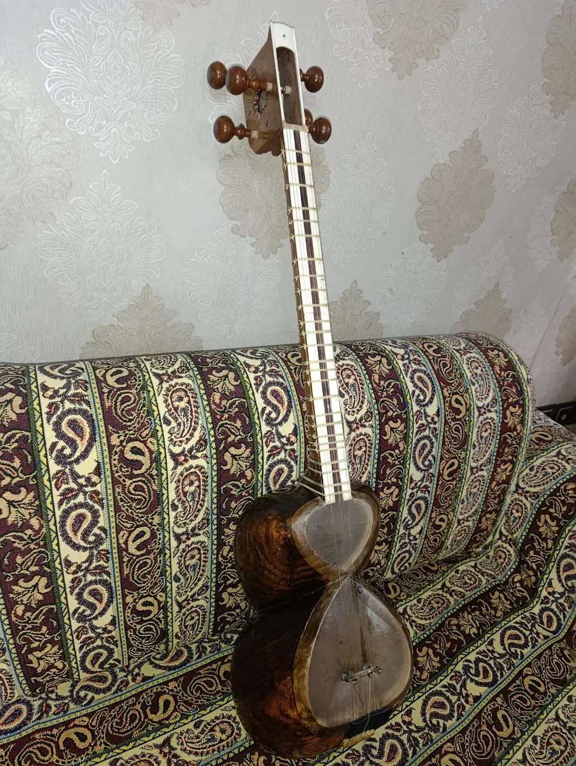 تار 3/4 استاد رضا خانی|سازهای سنتی|صدرا-فارس, فاز ۱|دیوار