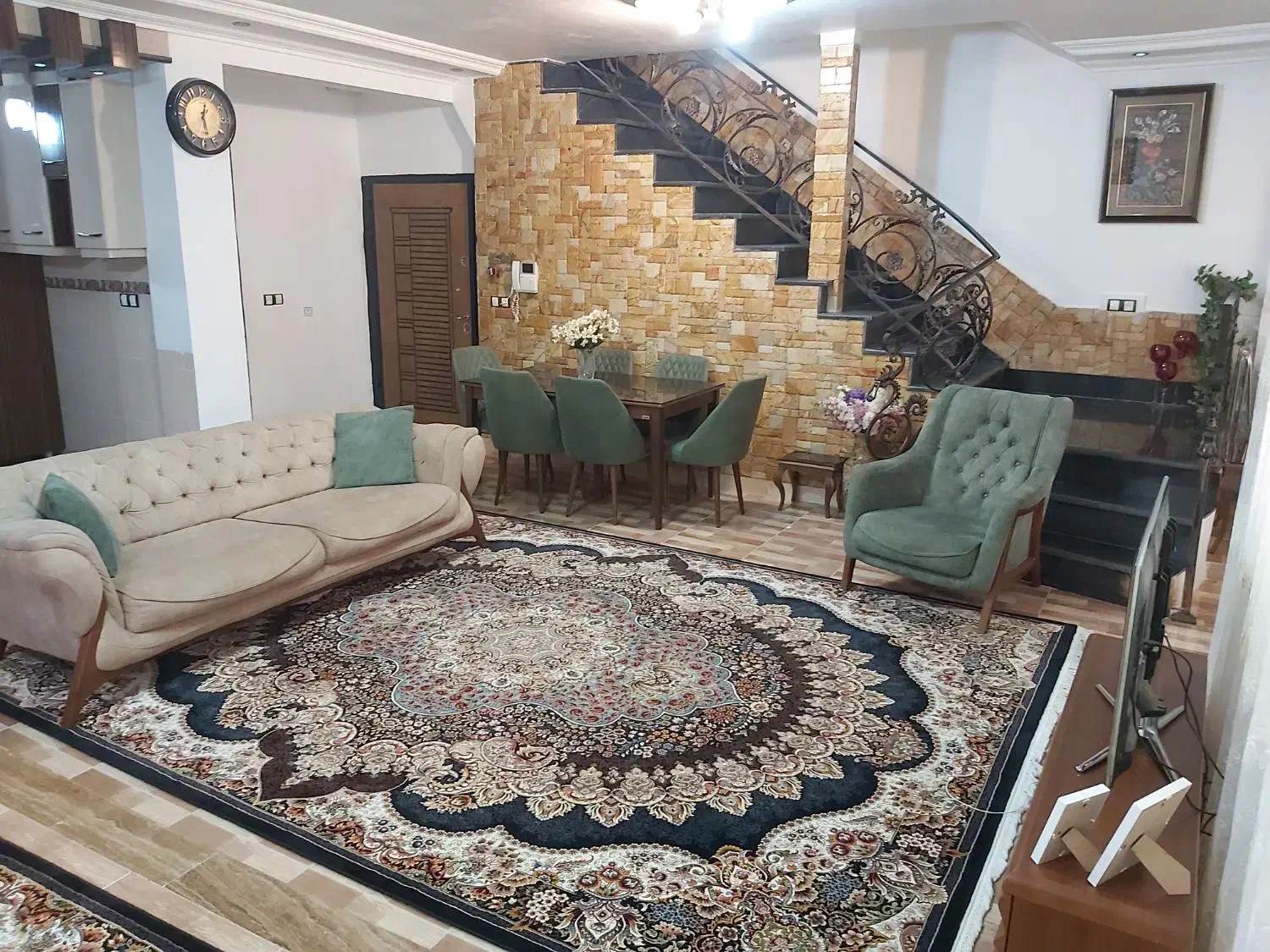 دو عدد فرش ۱۲ متری و ۹ متر|فرش|رضوانشهر, |دیوار