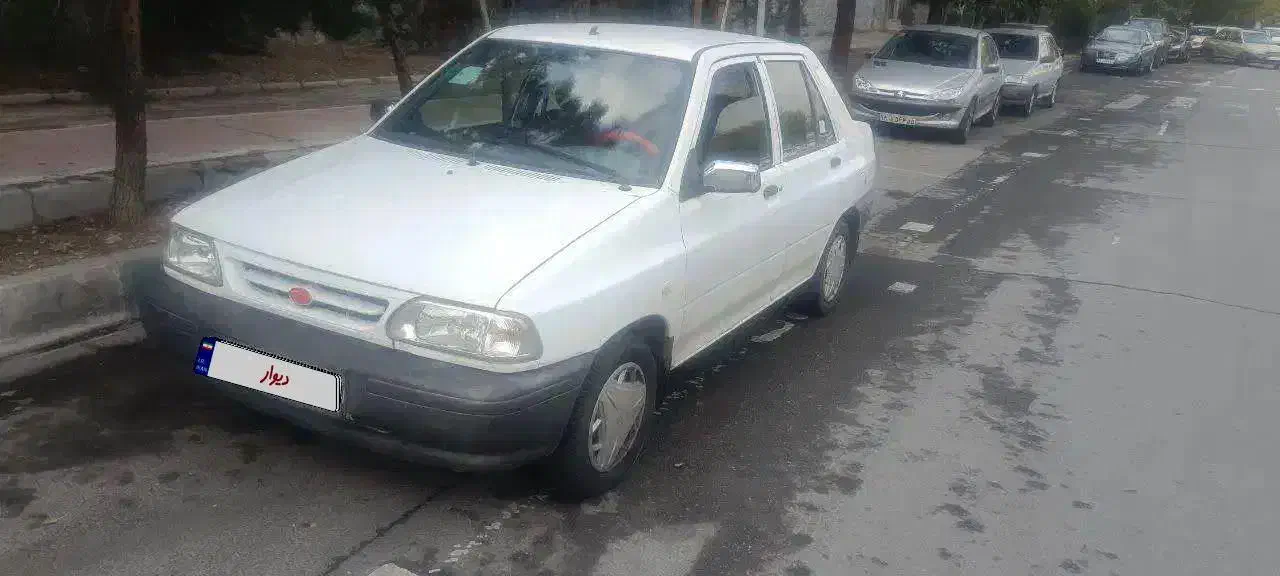 پراید مدل ۹۸ سفید|خودرو سواری و وانت|گنبد کاووس, |دیوار