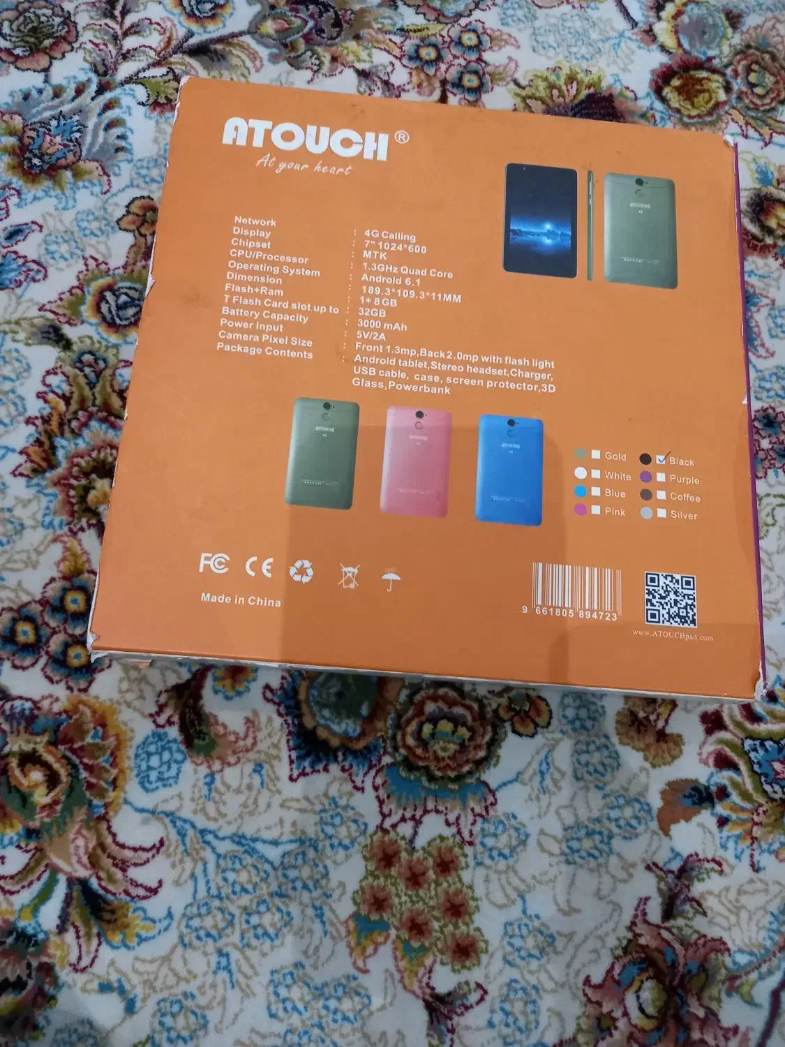 تبلت سفید اصل چینی|تبلت|چهاردانگه (تهران), |دیوار