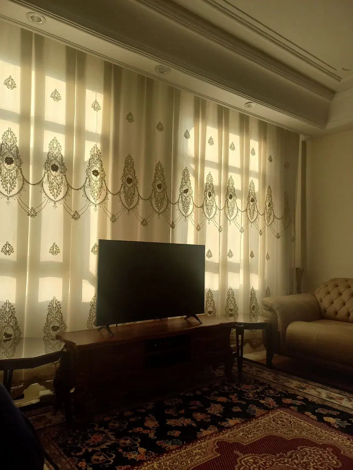 پرده پذیرایی|پرده، رانر، رومیزی|تهران, ائمه اطهار|دیوار