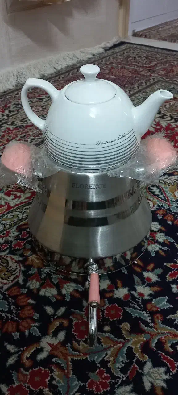 کتری ۵ لیتری همراه با قوری|قوری، کتری، قهوه‌ساز دستی|مشهد, موسوی قوچانی|دیوار