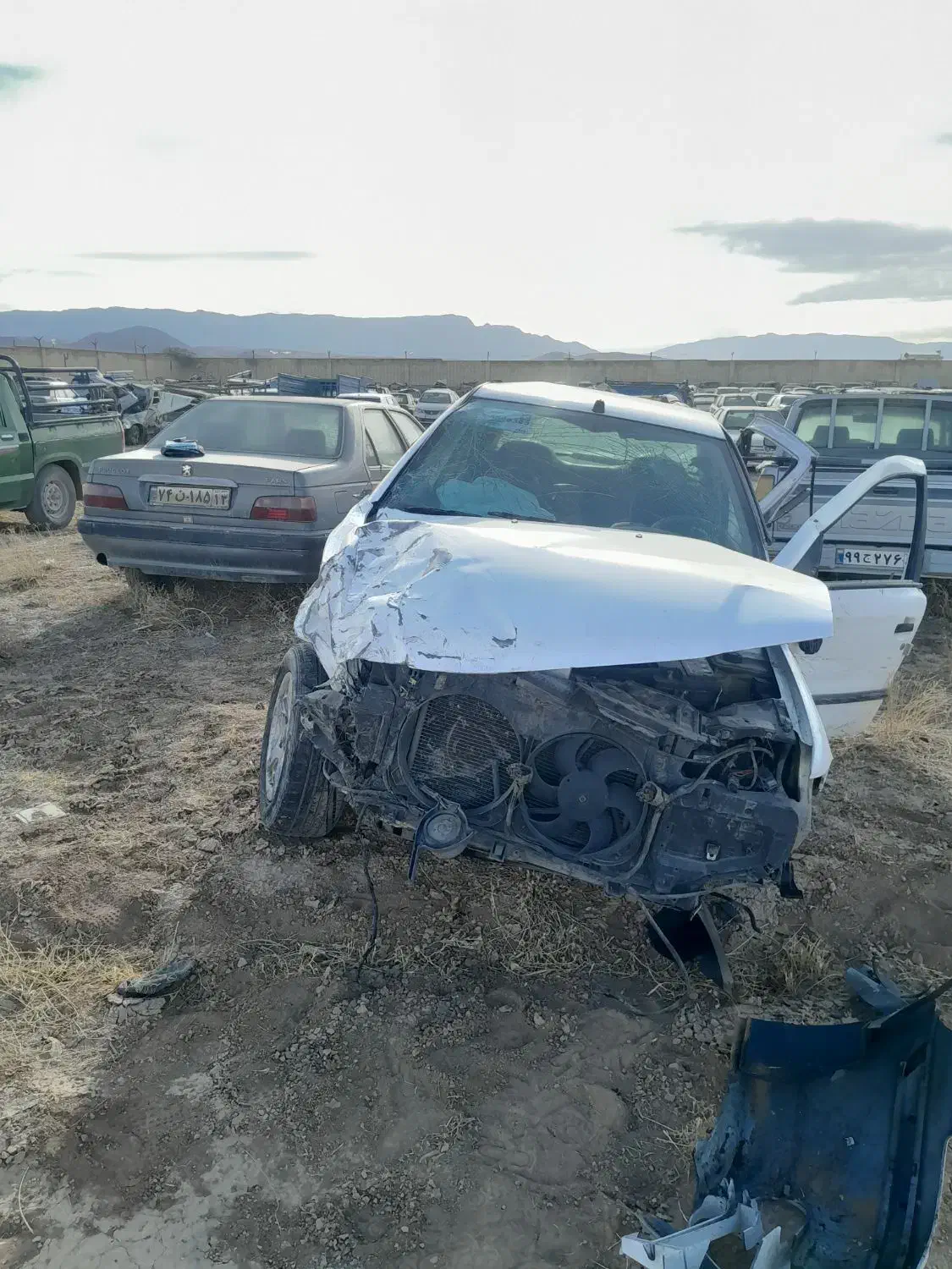 سمندef7 مدل97 تصادفی|خودرو سواری و وانت|دوگنبدان, |دیوار