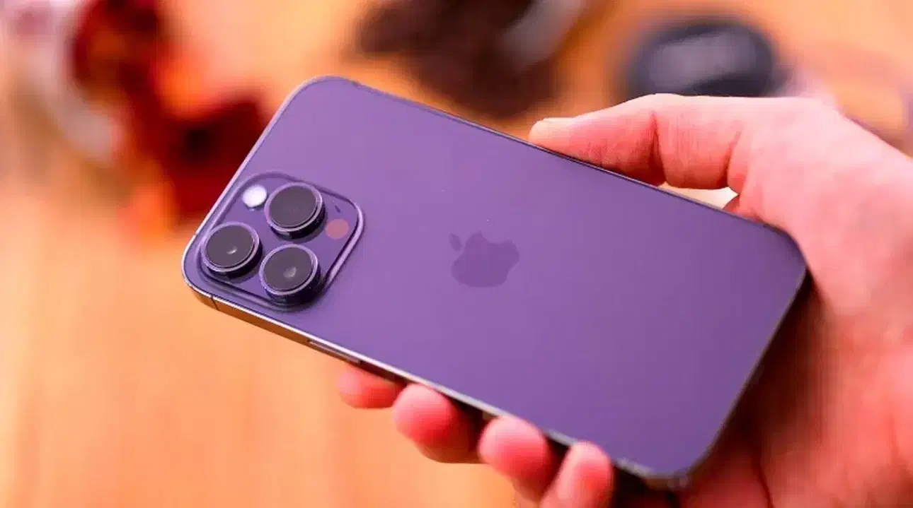 ایفون ۱۴پرومکس بنفش|موبایل|اردبیل, |دیوار