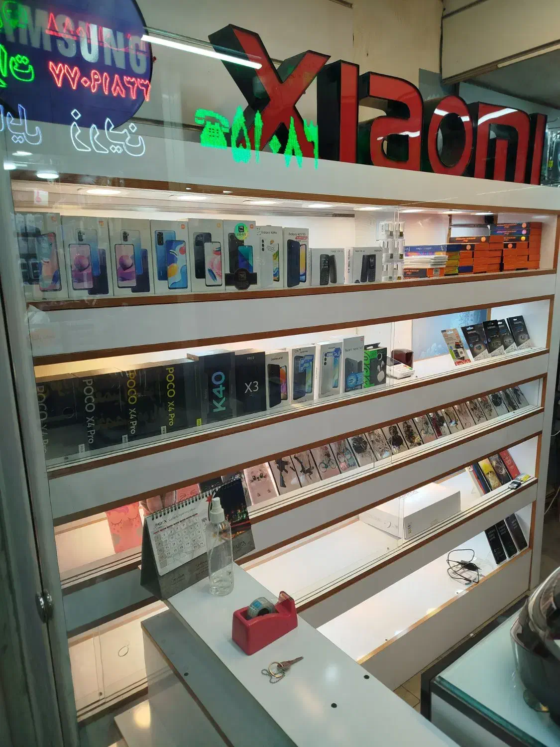 ویترین موبایل فروشی|فروشگاه و مغازه|تهران, افسریه شمالی|دیوار