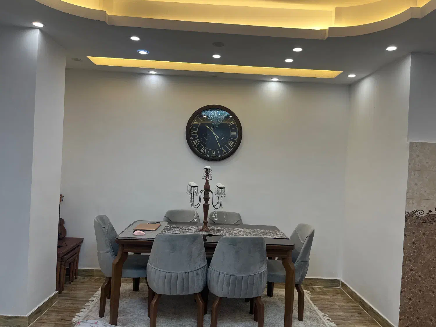 میز ناهار خوری ۶نفره|میز و صندلی غذاخوری|رشت, شهرک شهید مفتح|دیوار
