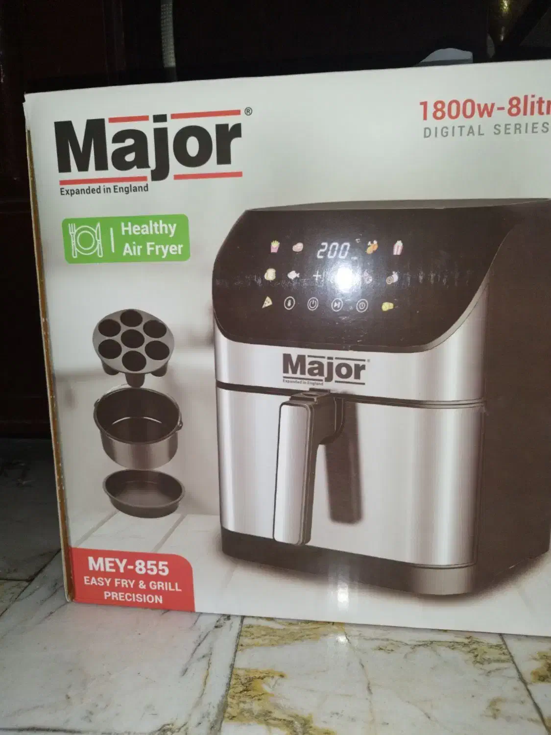 هواپز سرخ کن انگلیسی مارک میجر|اجاق گاز و لوازم برقی پختوپز|تهران, امانیه|دیوار