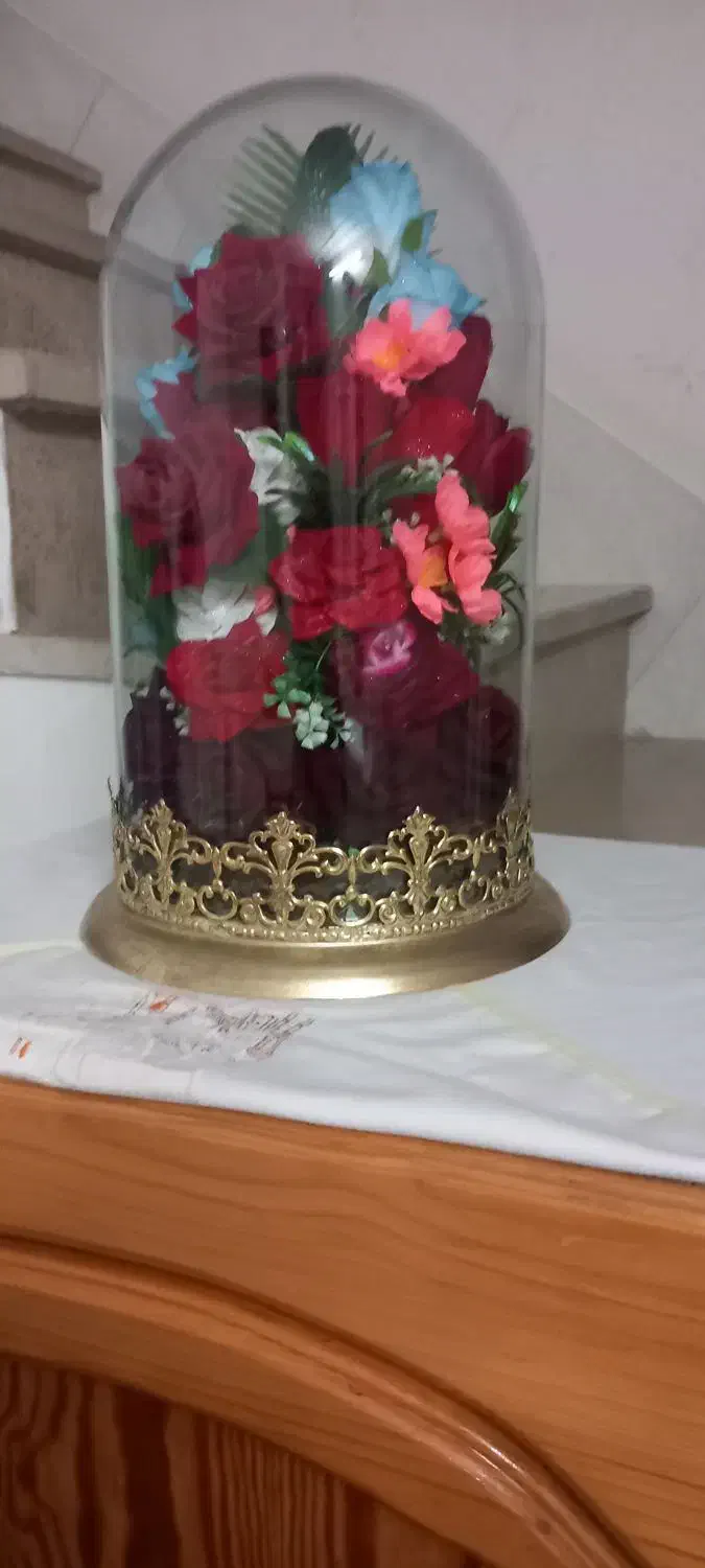 گلدون|گل مصنوعی|قم, دروازه چوبی|دیوار