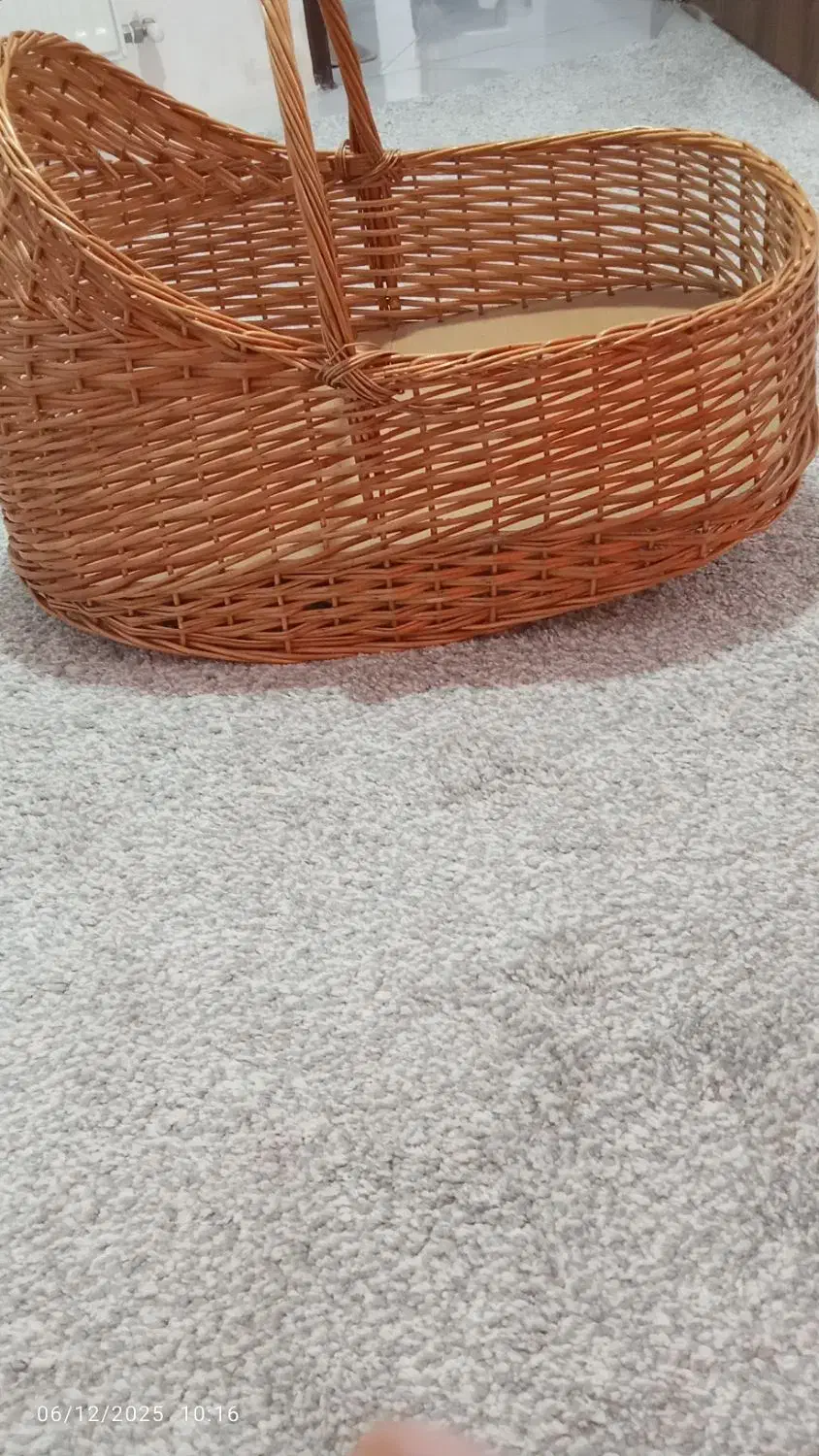 گهواره حصیری نوزاد|کالسکه و لوازم جانبی|قدس, شهر‌قدس|دیوار