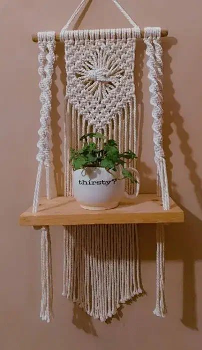 شلف مکرومه|کتابخانه، شلف، قفسه‌های دیواری|بجنورد, |دیوار