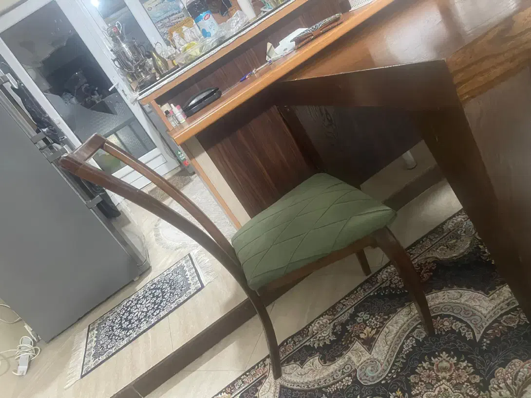 ناهار خوری ۶نفره سفارشی|میز و صندلی غذاخوری|نوشهر, |دیوار