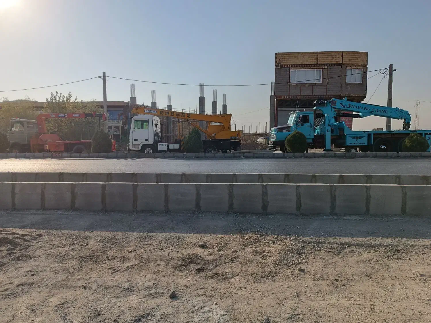 خدمات جرثقیل ۳تن الی ۱۶تن|خدمات حمل و نقل|تاکستان, |دیوار