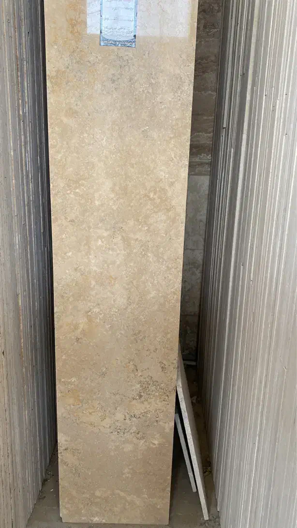 سنگ تراورتن کرم دره بخاری مناسب نما پرداخت|عمدهفروشی|تهران, ازگل|دیوار