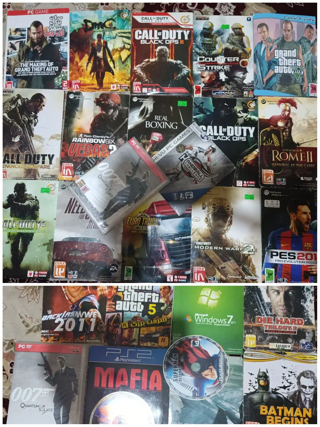 بارهای کامپیوتر و پلی استیشن دو|کنسول، بازی ویدئویی و آنلاین|اراک, |دیوار