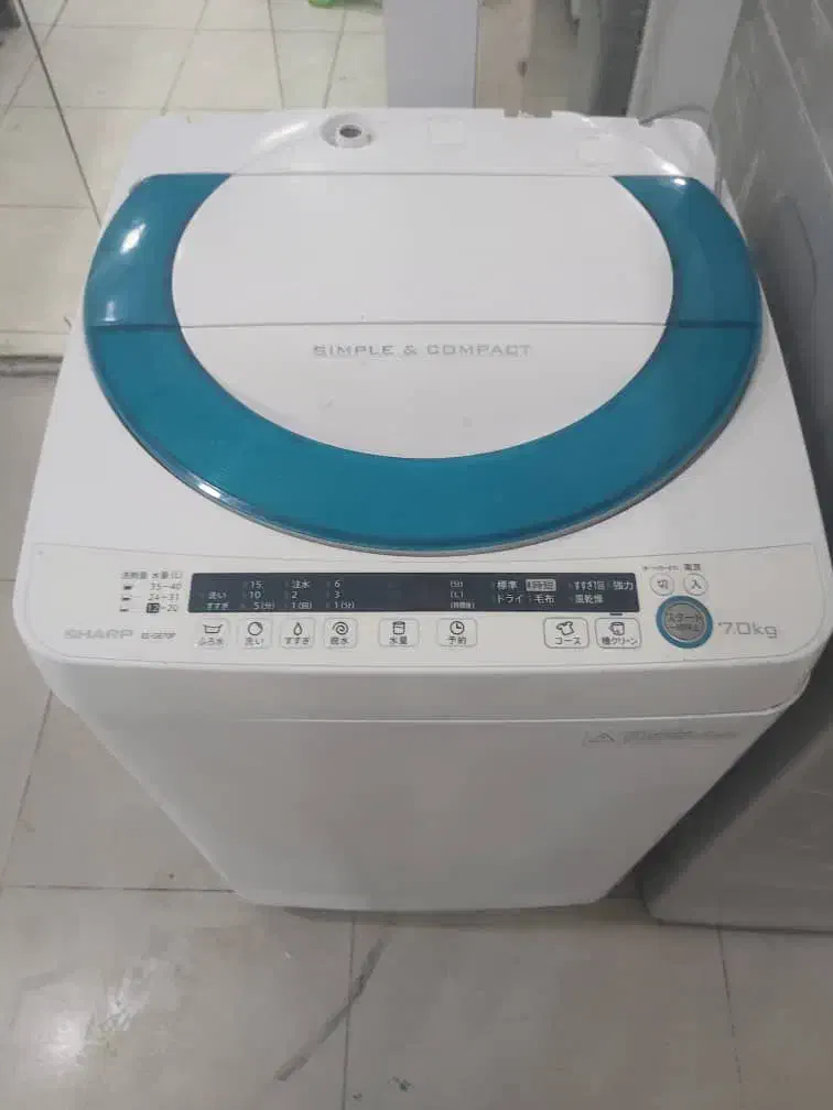 لباسشویی شارپ همه چیز تمام و بی نظیر اتومات|ماشین لباسشویی و خشک‌کن لباس|شوشتر, |دیوار