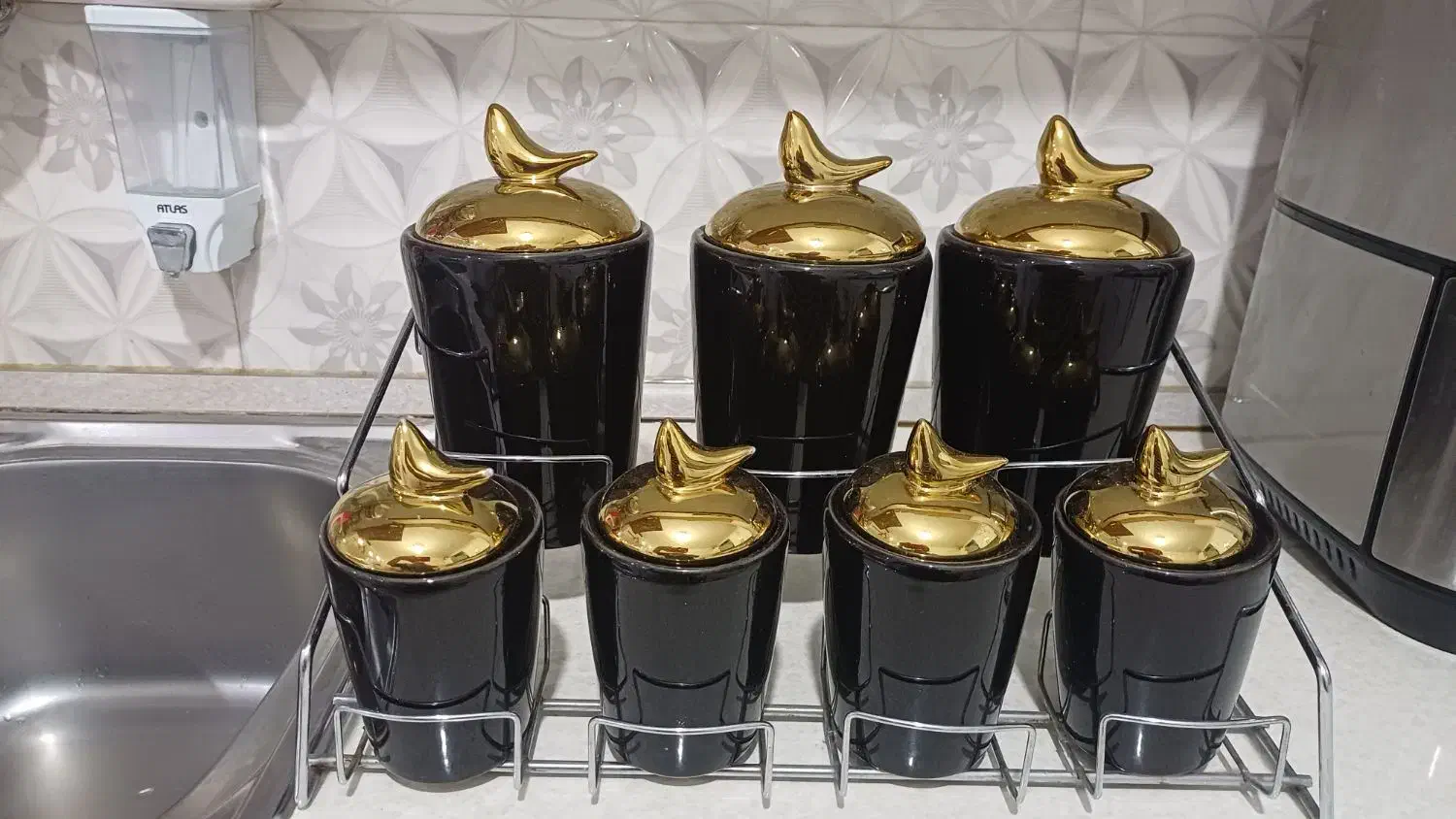 پا سماوری نو از چین چیلا|ظروف سرو و پذیرایی|اراک, |دیوار