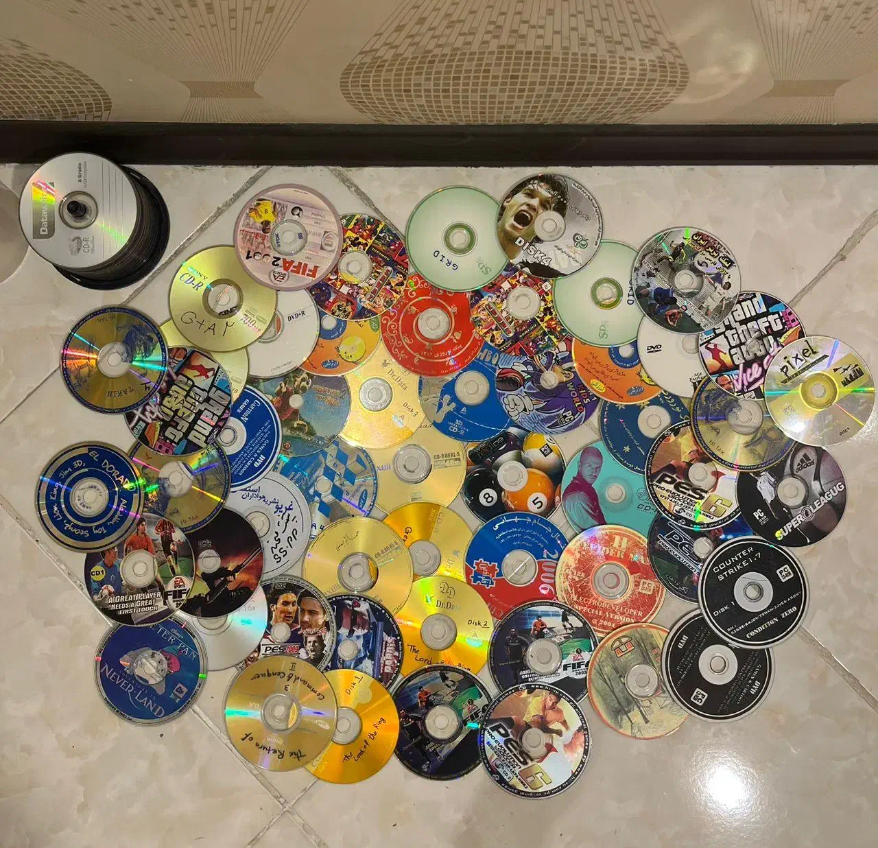 80 عدد بازی کامپیوتری قدیمی|کنسول، بازی ویدئویی و آنلاین|تهران, پونک|دیوار