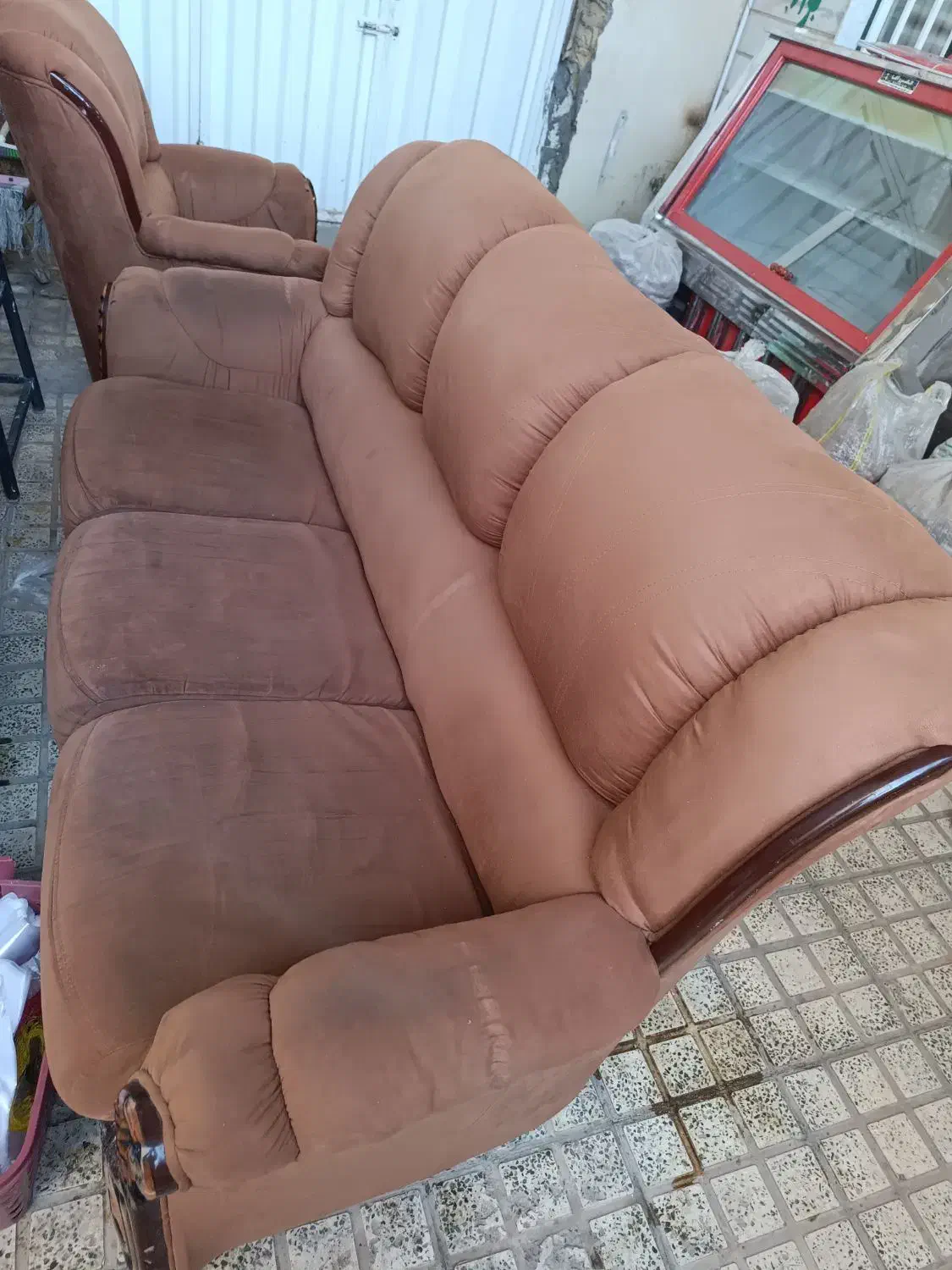 مبل 7نفره  قیمت مناسب|مبلمان خانگی و میز عسلی|ابهر, |دیوار