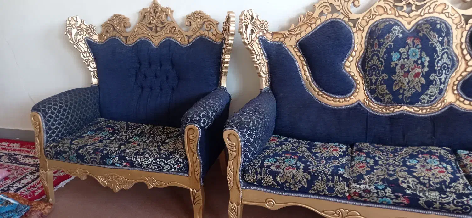 مبل سلطنتی|مبلمان خانگی و میز عسلی|اصفهان, ارزنان|دیوار
