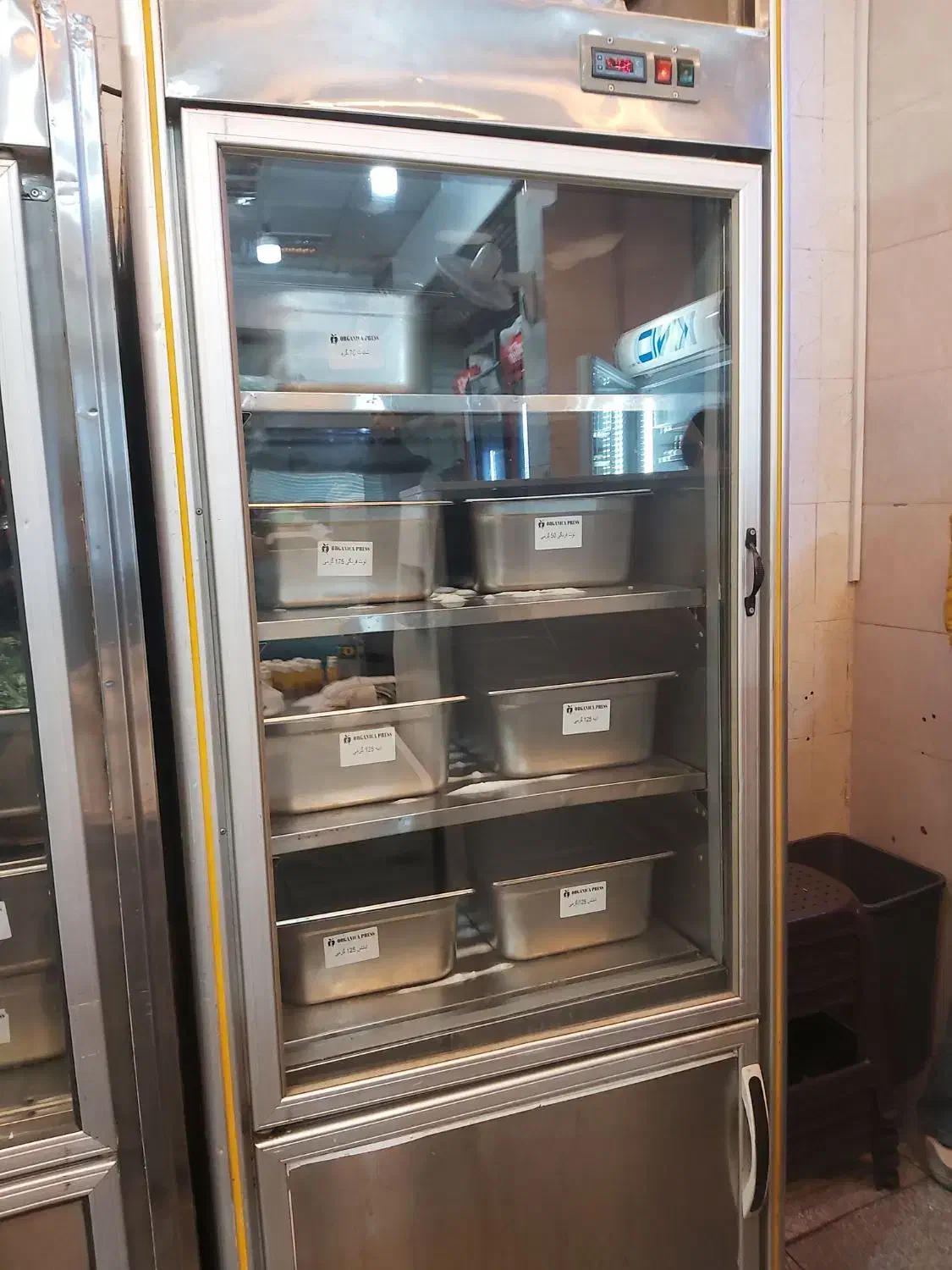 یخچال فریزر ایستاده تمام استیل|فروشگاه و مغازه|تهران, درب دوم|دیوار