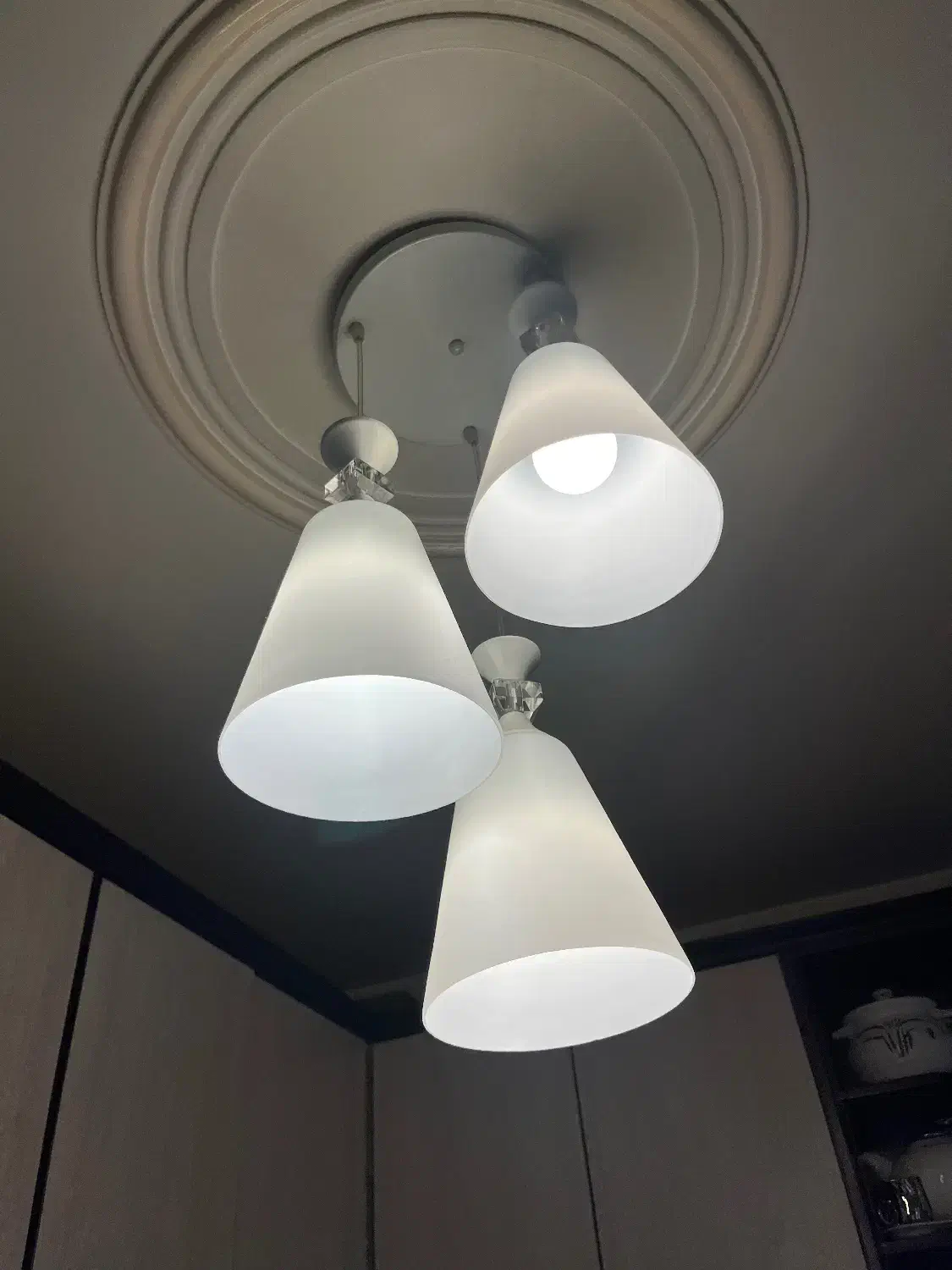 لوستر سه عددی|لوستر و چراغ آویز|تهران, نیکنام|دیوار