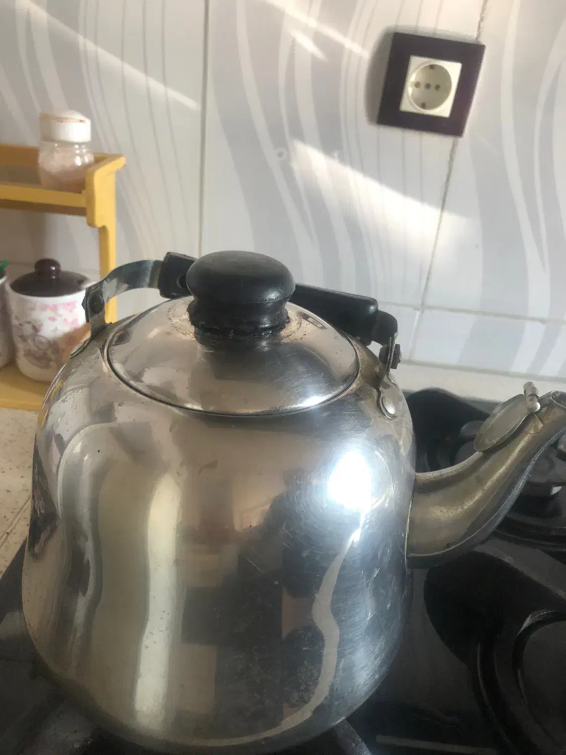 کتری استیل کارکرده|قوری، کتری، قهوهساز دستی|ارومیه, |دیوار