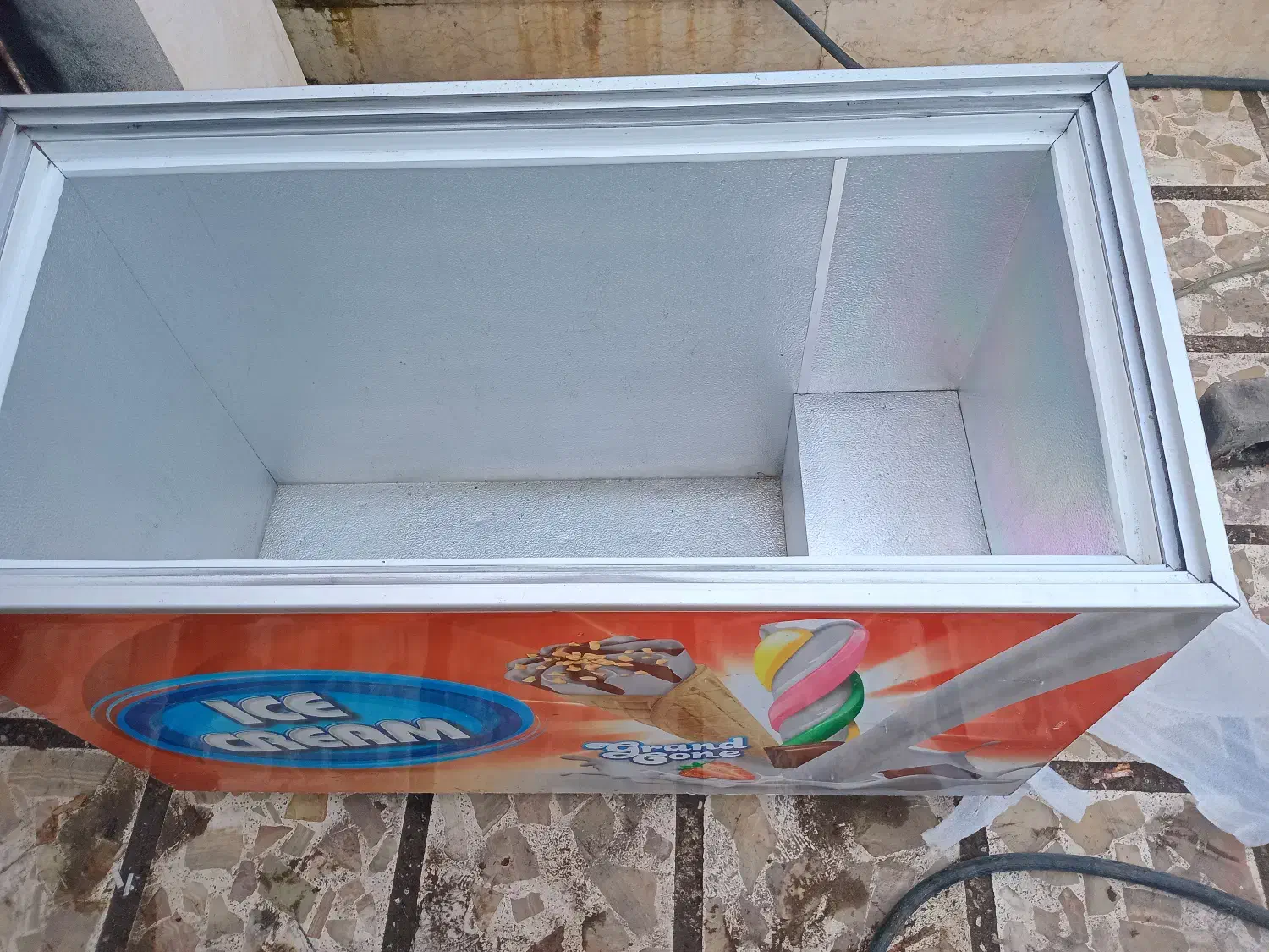 یخچال فیریزر بستنی ۴۵۰ لیتری|فروشگاه و مغازه|خشکبیجار, |دیوار